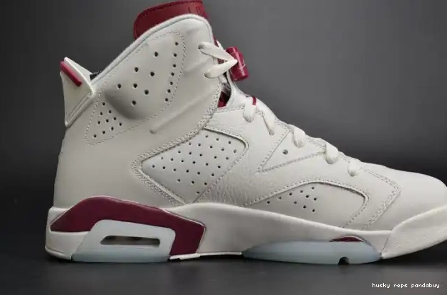 Rep Husky Maroon white Retro 384664-116 Air 6 Jordan 0527